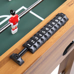 PEXMOR 48inch Foosball Table with Cup Holders Wood Color