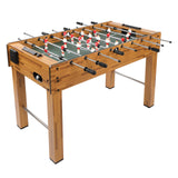 PEXMOR 48inch Foosball Table with Cup Holders Wood Color