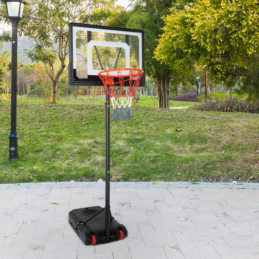 PEXMOR Portable Basketball Hoop Goal System5-7 FT Height Adjustable