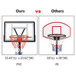 PEXMOR HY-B07N Portable Adjustable Height Basketball Hoop