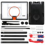 PEXMOR HY-B07N Portable Adjustable Height Basketball Hoop