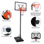 PEXMOR HY-B07N Portable Adjustable Height Basketball Hoop