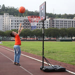 PEXMOR HY-B03S 32in Portable Adjustable Height Basketball Hoop