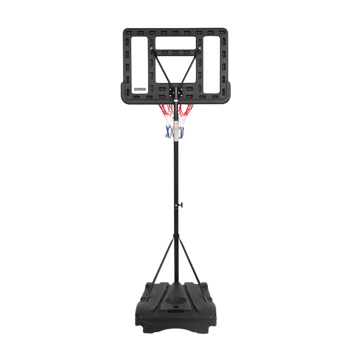 PEXMOR Portable Basketball Hoop 5'-7' Adjustable Height Basketball Stand System