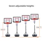 PEXMOR HY-B03S 32in Portable Adjustable Height Basketball Hoop