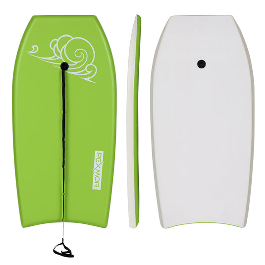 PEXMOR 41in Adjustable Lightweight Bodyboard Yellow/Blue/Pink/Green