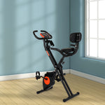 PEXMOR BGB102-4 Adjustable Folding Exercise Bike Black