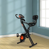 PEXMOR BGB102-4 Adjustable Folding Exercise Bike Black