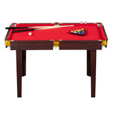 PEXMOR Wooden 48inch Billiard Table Red