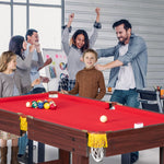 PEXMOR Wooden 48inch Billiard Table Red