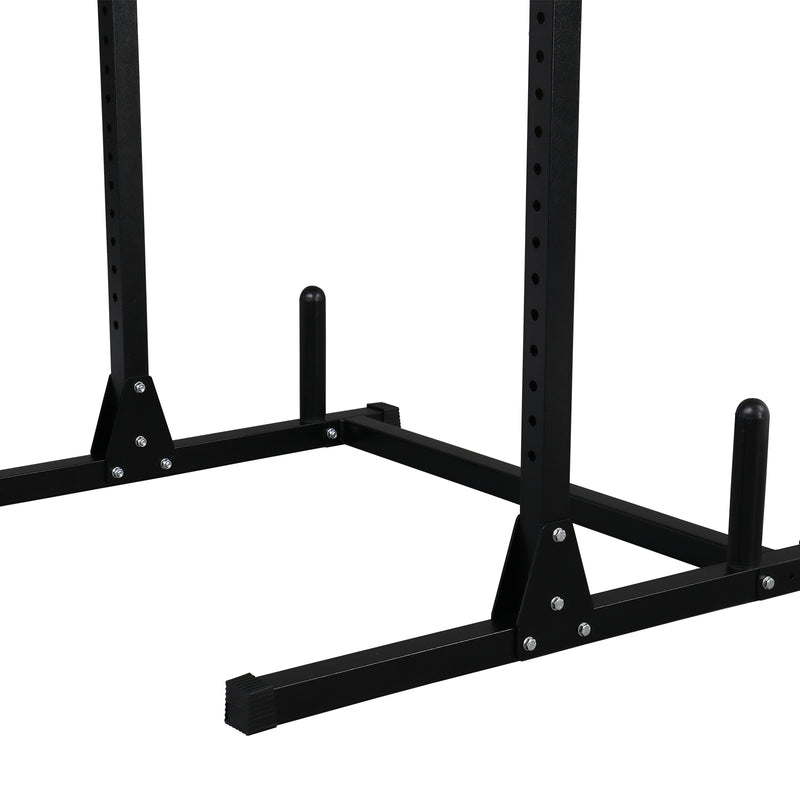 Load image into Gallery viewer, PEXMOR 500 lbs Power Cage  with Adjustable Pull Up Bar &amp; J-Cups Black
