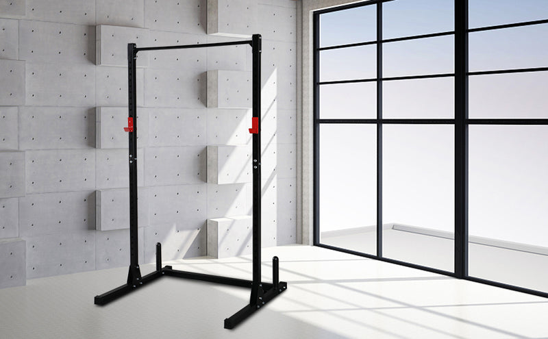 Load image into Gallery viewer, PEXMOR 500 lbs Power Cage  with Adjustable Pull Up Bar &amp; J-Cups Black
