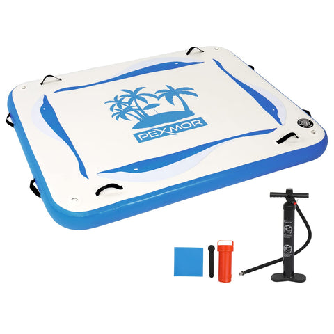 PEXMOR 5ft/8ft x 6ft Floating Mat Foam Pad Water Recreation and Relaxing