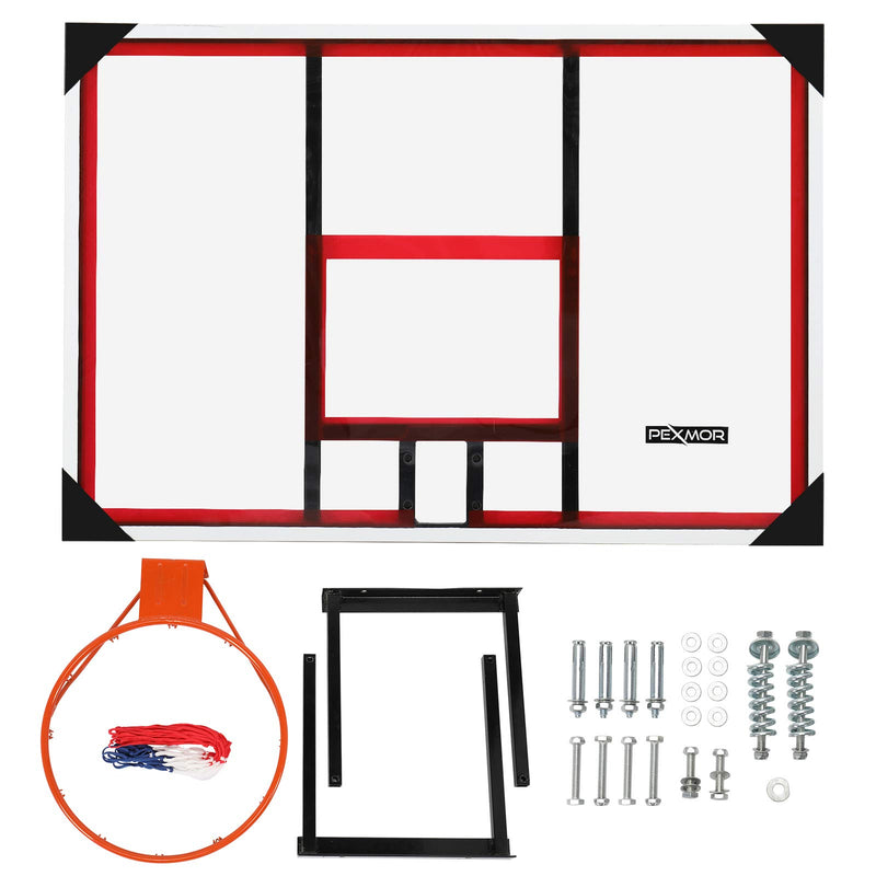 Load image into Gallery viewer, PEXMOR Basketball Hoop Set Wall-Mount Backboard Hoops
